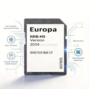 Audi 8X0919884 Navigation SD Card RMC 2024 Europe