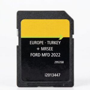 Ford MFD Navigation SD Card Western Europe 2022