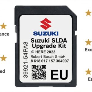 Suzuki SLDA Europe 2024 GPS Navigation SD Card 16GB